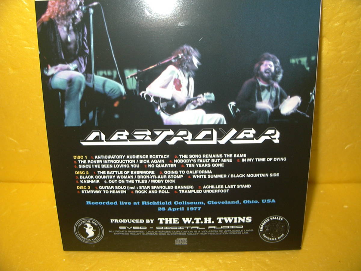 【3CD/紙ジャケ】LED ZEPPELIN「DESTROYER Newly Discovered 」AUD/EMPRESS VALLEY_画像2