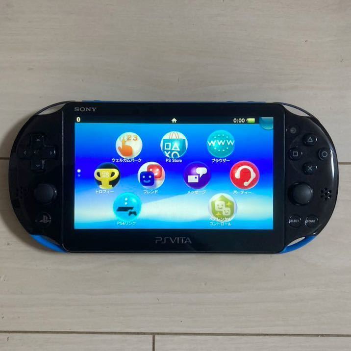 SONY PSVITA PCH-2000 1GB 本体 wifi 動作品 初期化 ソニー ピーエス ビータ ヴィータ プレイステーション PlayStation プレステ 送料無料_画像1