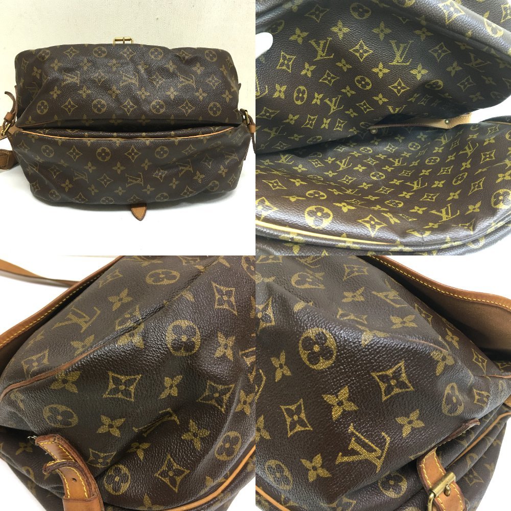 LouisVuitton/ショルダーバッグ/ソミュール/モノグラム/斜め掛け/肩掛け/カバン/総柄/ルイヴィトン/CB4_画像7