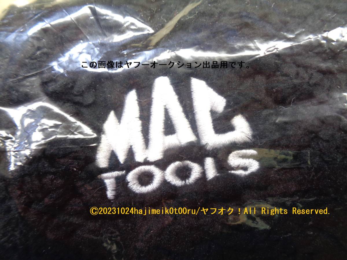 NEW ERA × MAC TOOLS/マックツールズ/mactools/ニューエラ ボアフリース ネックウォーマー(色：ブラック) 限定品/希少_実際の色は画像とは多少異なると思います。