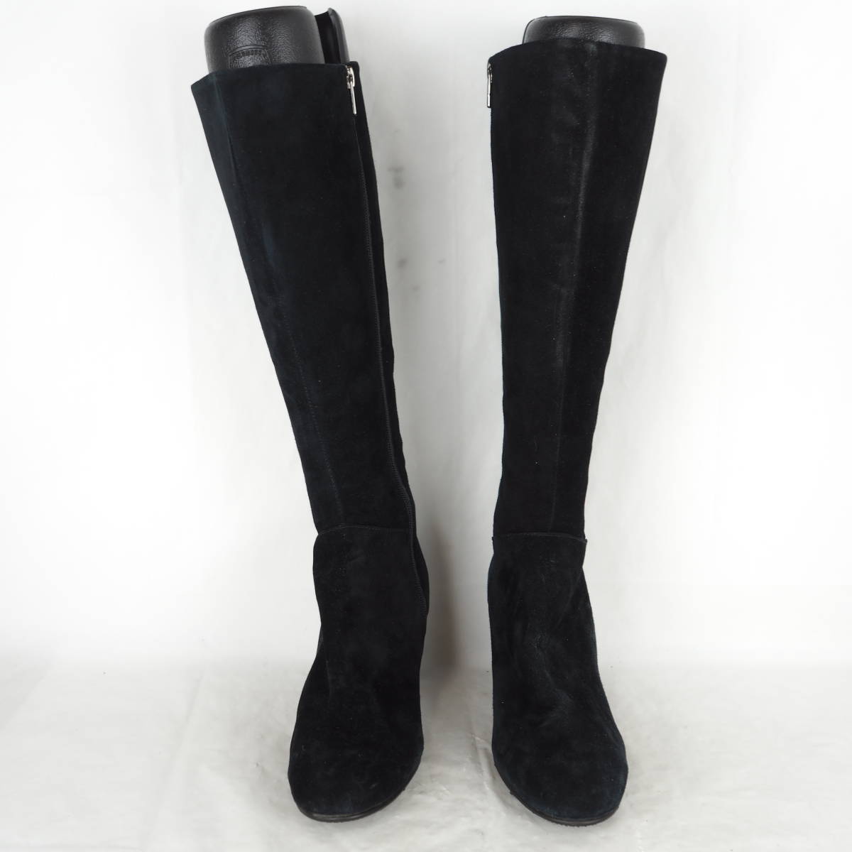 EB4503*Marie femme* Marie fam* lady's long boots *24cm* black 