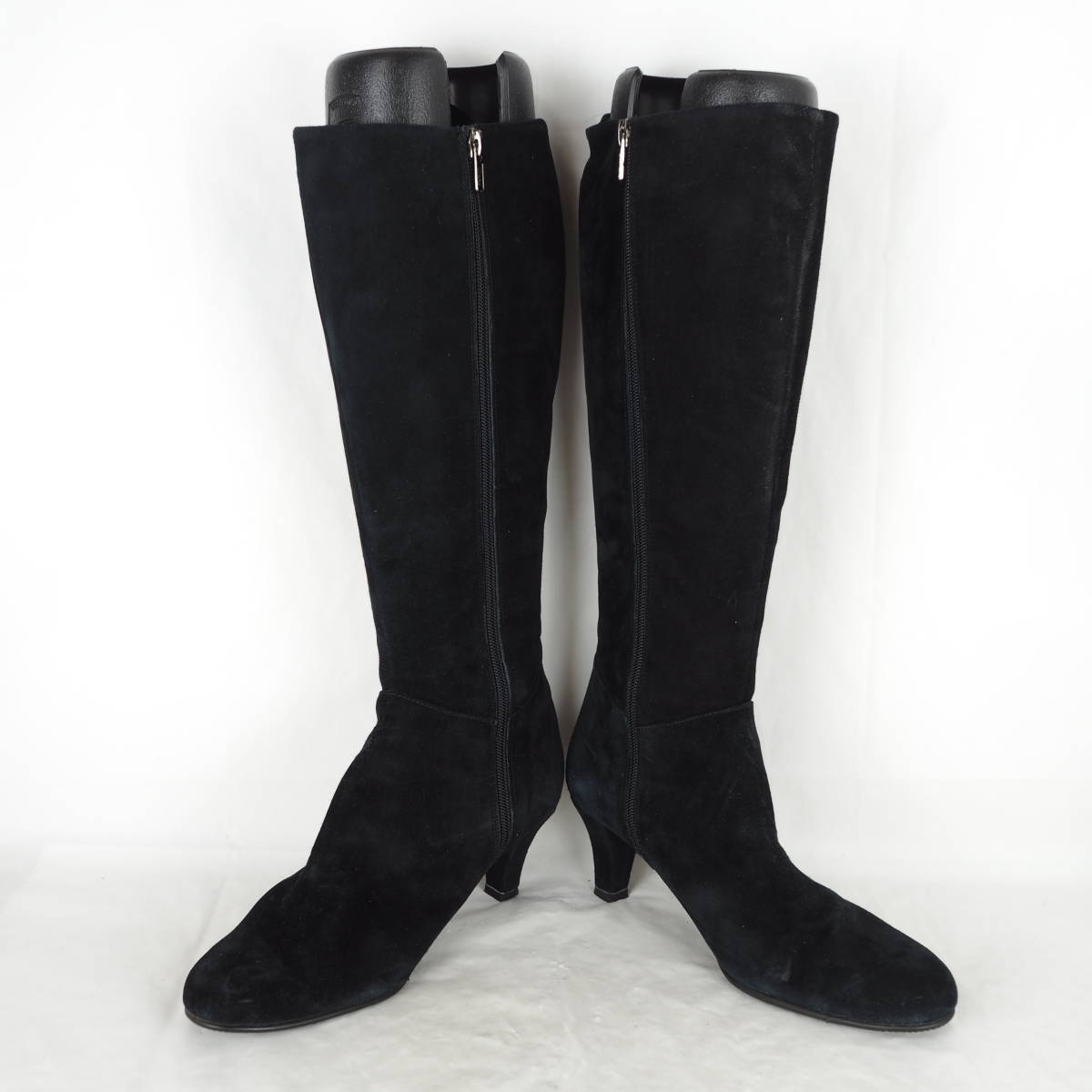 EB4503*Marie femme* Marie fam* lady's long boots *24cm* black 