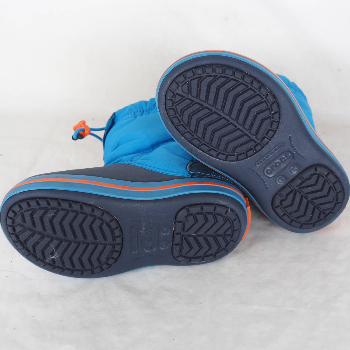 EB4739*crocs* Crocs * Kids snow boots *C10-17.5cm* navy * blue 