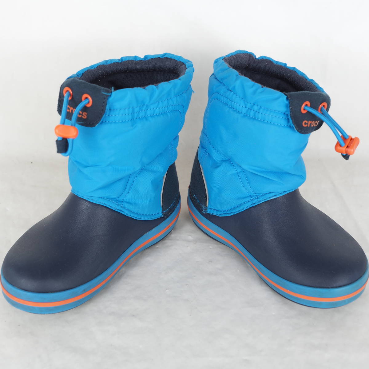 EB4739*crocs* Crocs * Kids snow boots *C10-17.5cm* navy * blue 