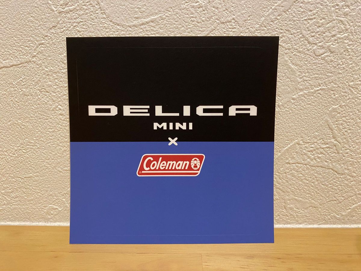 【非売品】DELICA MINI×Coleman ステッカー5種セット/デリカミニ コールマン ノベルティ アウトドア レア 希少