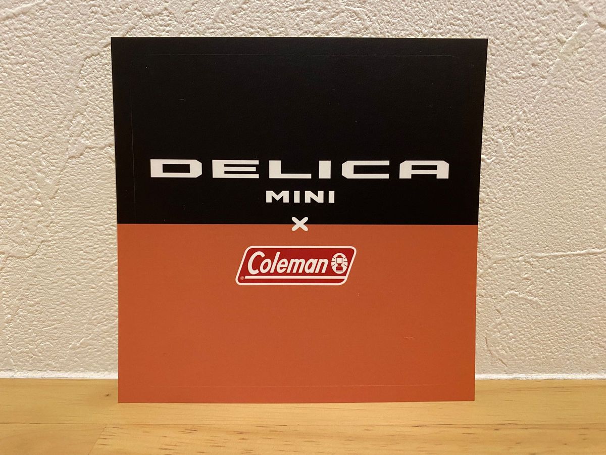 【非売品】DELICA MINI×Coleman ステッカー5種セット/デリカミニ コールマン ノベルティ アウトドア レア 希少
