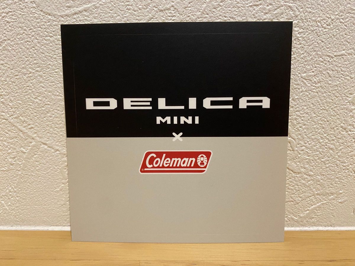 【非売品】DELICA MINI×Coleman ステッカー5種セット/デリカミニ コールマン ノベルティ アウトドア レア 希少