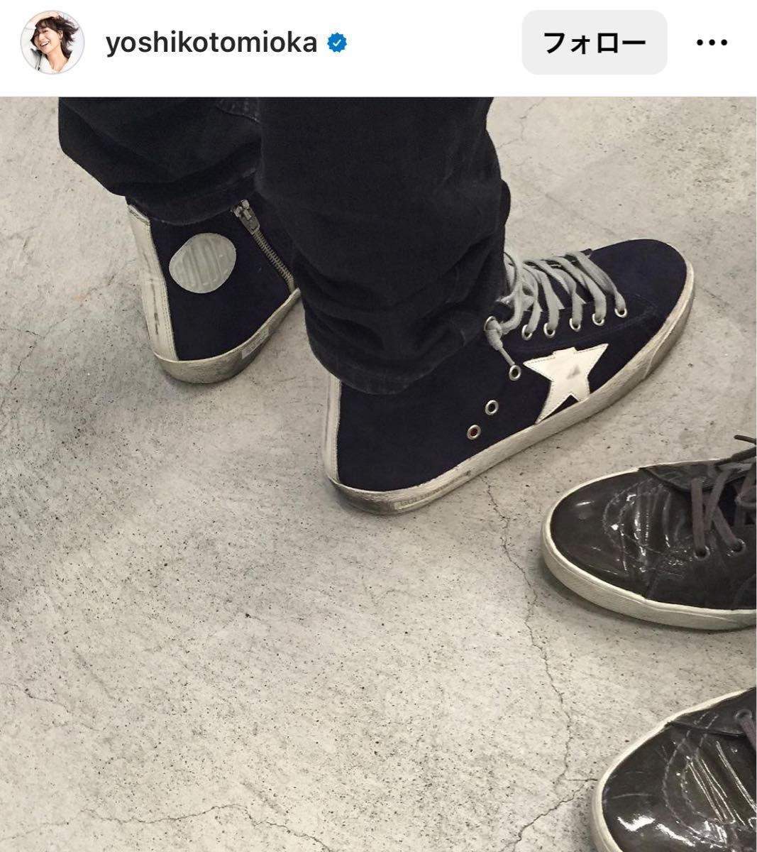 GOLDEN GOOSE ゴールデングース FRANCY 40 石田ゆり子さん GOLDEN GOOSE ゴールデングース FRANCY 40 石田ゆり子さん
