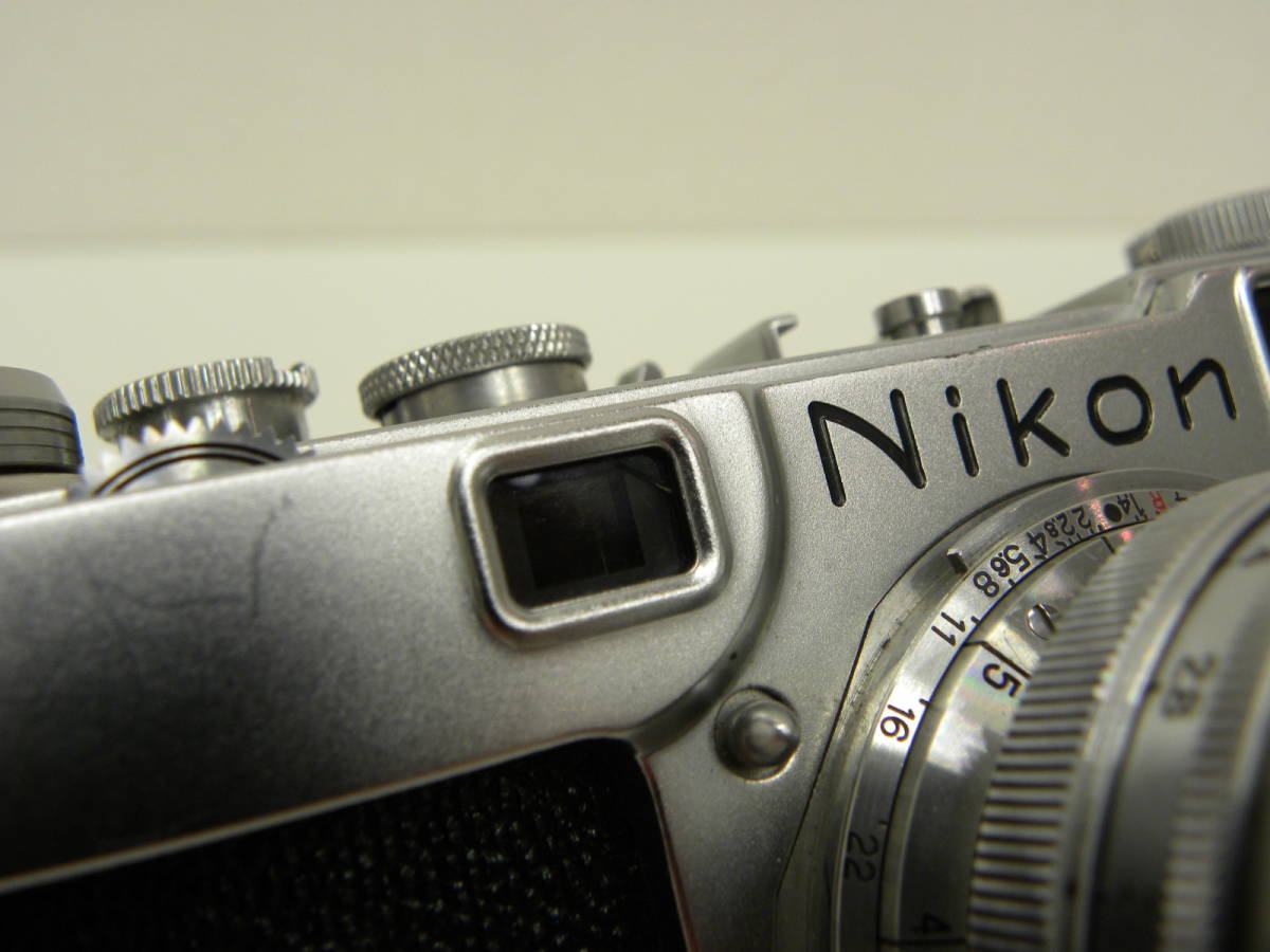 カメラ祭 ニコン S2 レンズ ニッコール H・C 1:2 f=5㎝ Nikon NIKKOR-H・C Nippon Kogaku 日本光学_ひび割れがあります
