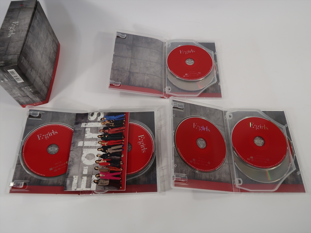 E-girls BEST ALBUM FC・モバイル限定コンプリート盤 CD ベスト・アルバム Blu-ray DVD 付 セット a 送料無料ｋ13_画像3