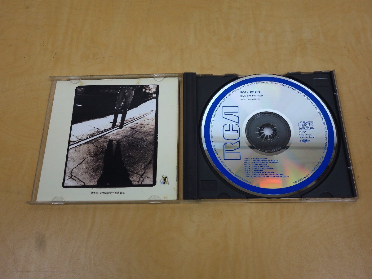 CD RICK SPRINGFIELD リック・スプリングフィールド Rock Of Life R32P-1140の画像4