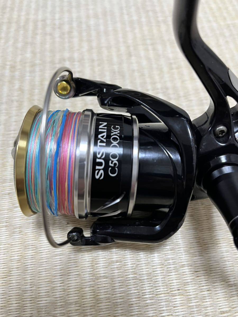 〜Shimano〜シマノ17 SUSTAIN/サステイン C5000XGゴメクサスリールスタンド付属_画像5