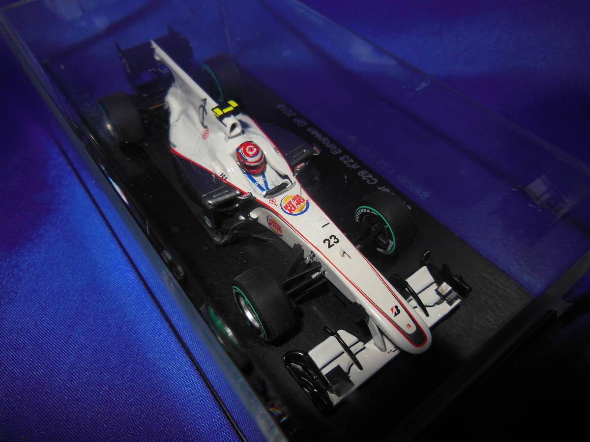 1/43　入手困難　SPARK　小林可夢偉　F1　ザウバー　SAUBER　C29　NO.23　ヨーロッパGP　2010年_画像1