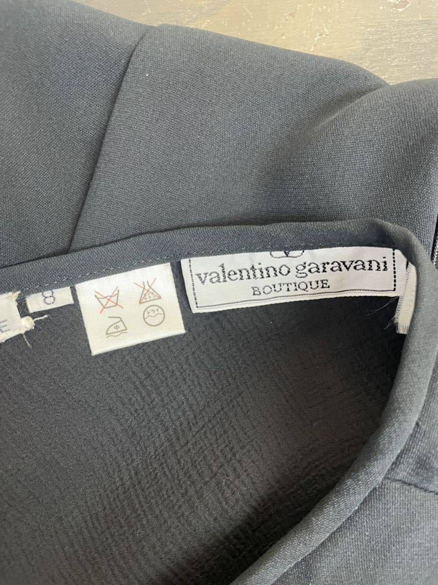 Vintage VALENTINO ヴィンテージ　バレンティノ　レディース　ブラック ノースリーブワンピース ドレス_画像3