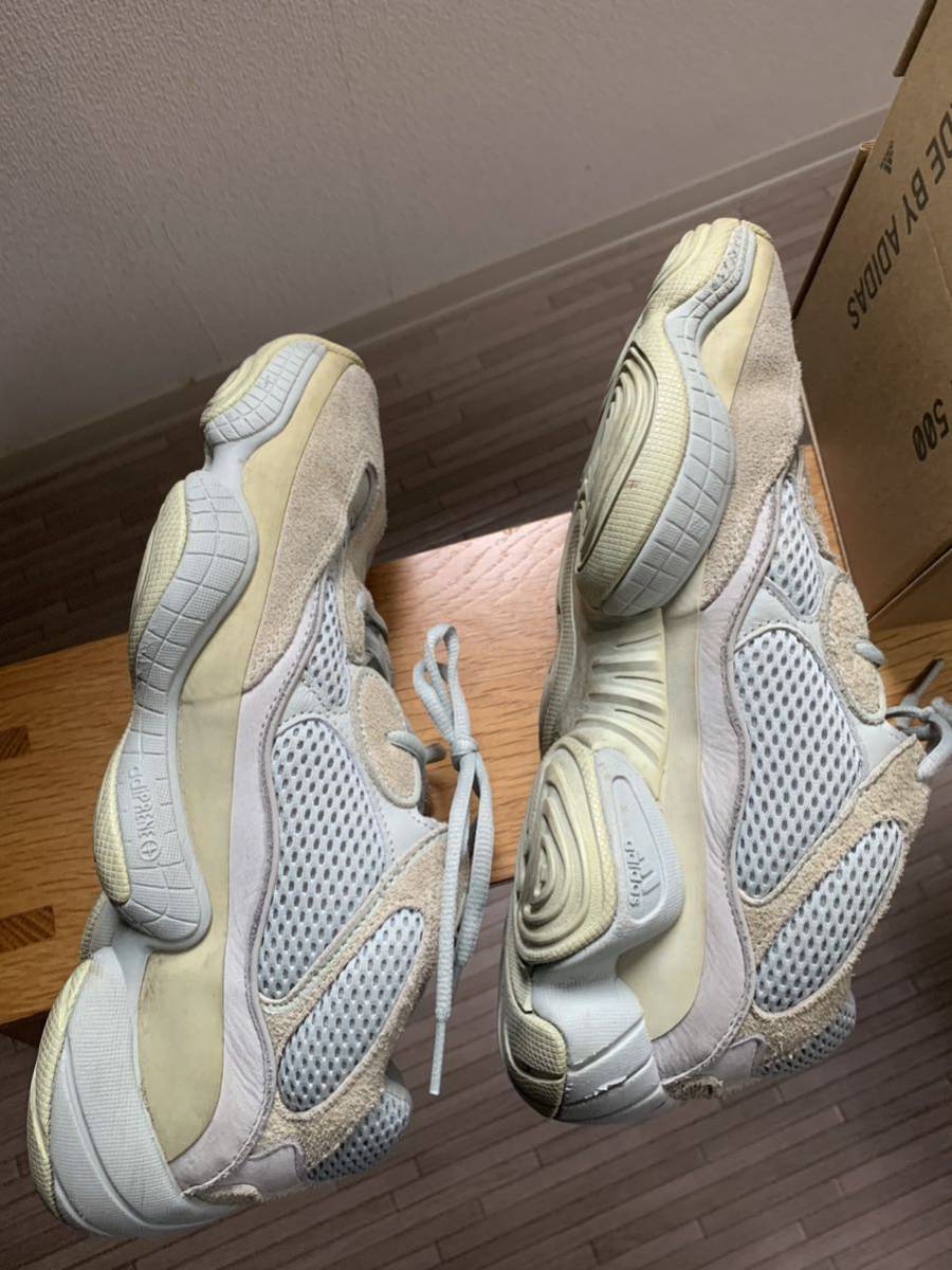 箱 タグ adidas yeezy 500 28.0cm ソルト