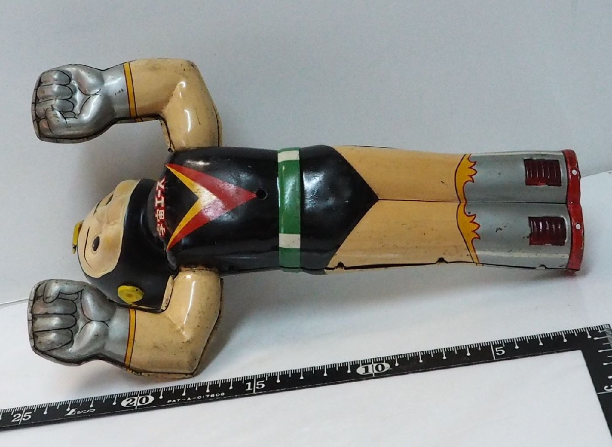  old Bandai [ empty middle cosmos Ace electric remote control f line z doll figure loss great number ] that time thing tin plate TIN TOY#. fee shop BANDAI[ Junk ]0857