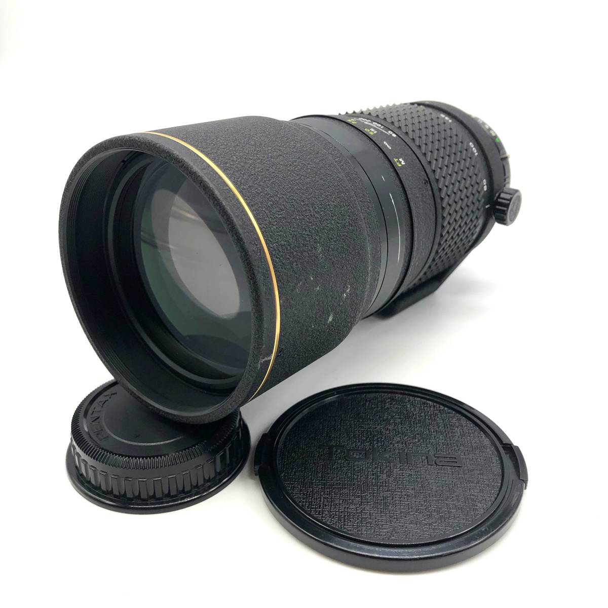 【中古ジャンク品】TOKINA トキナー AT-X PRO 80-200mm F2.8 ペンタックス メタルフード 動作未確認（管10855）_画像1