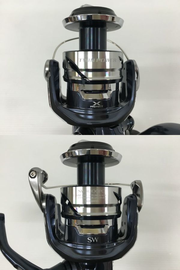 K18-132-0121-123【中古】SHIMANO(シマノ) スピニングリール TWIN POWER「21 ツインパワー SW 8000PG」04227_画像6