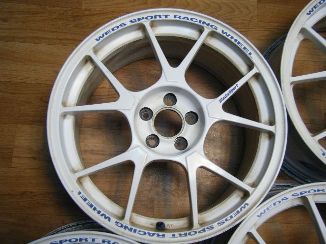 IB-087 ウェッズスポーツ WEDS SPORT 17×8J 5H-100 +42 (4本) 軽量 ASAHI TEC 送料は全国一律6600円 離島を除く_画像4