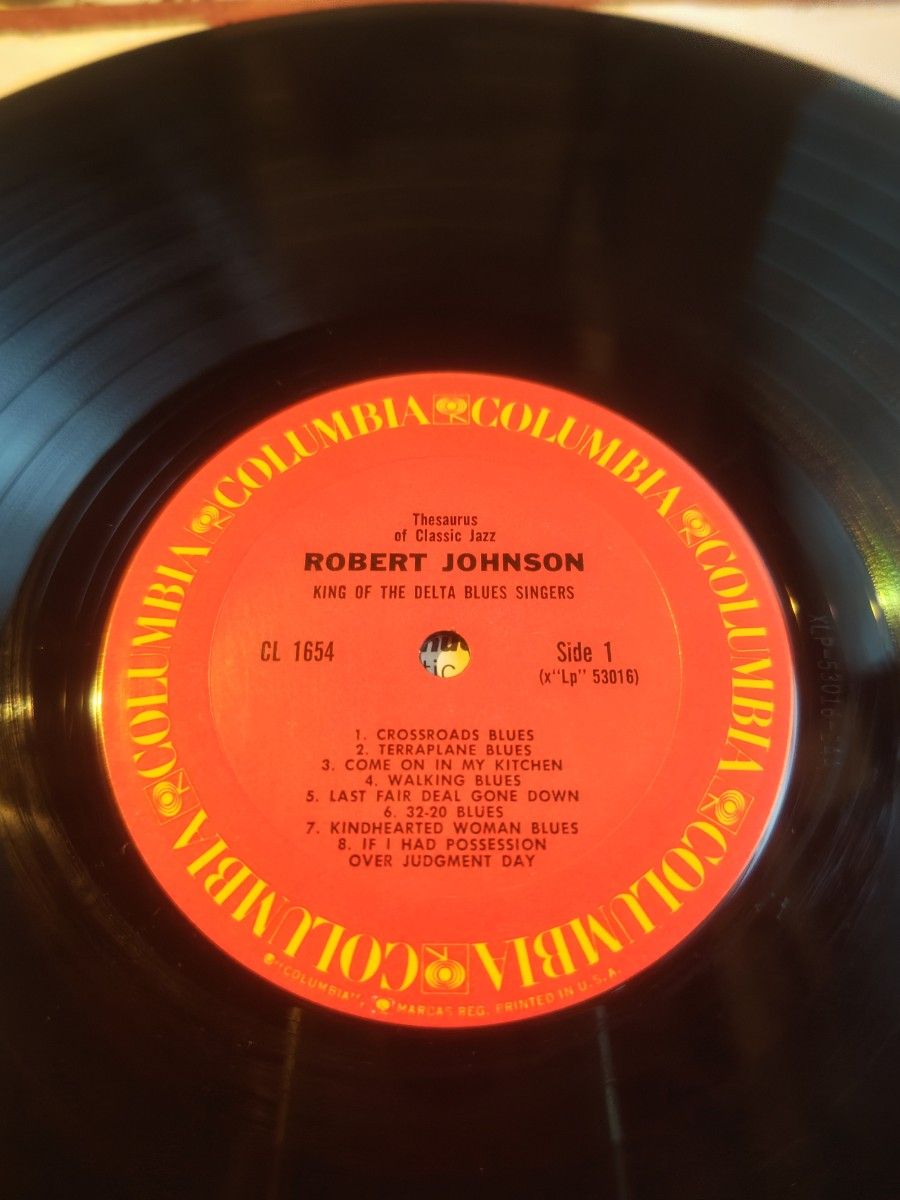 希少☆Robert Johnson / King Of The Delta Blues Singers☆60年代プレスCL1654