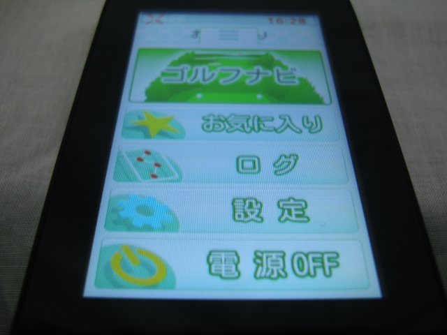 ★i☆☆YUPITERUユピテル　YGN7000　GPS ゴルフナビゲーション ゴルフナビ_画像7