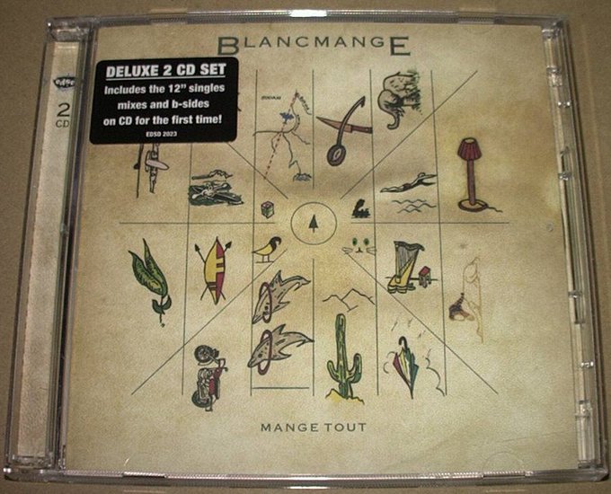CD★BLANCMANGE　「MANGE TOUT (DELUXE 2 CD EDITION)」　ブラマンジェ、2枚組_画像1