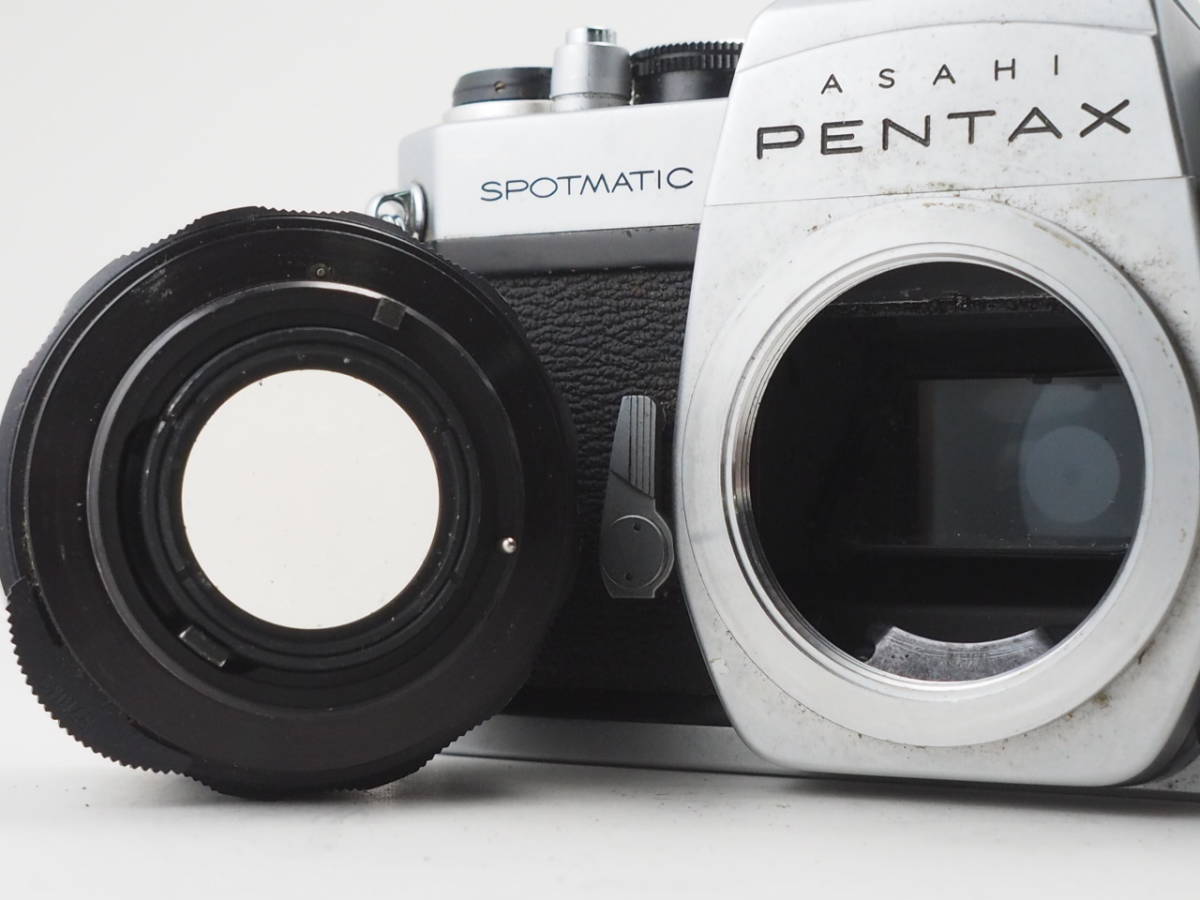 ★訳あり実用品★ ペンタックス PENTAX SP ボディ 55mm 単焦点レンズセット ★シャッターOK！ #TA3021の画像5
