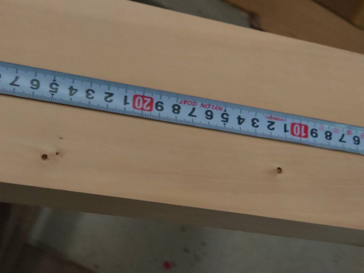 いちょう　No.240126-K　無垢　乾燥材　板（長さ960㎜ｘ幅130㎜ｘ厚み28㎜）1枚　木材　DIY　棚板　小物作りに_画像5