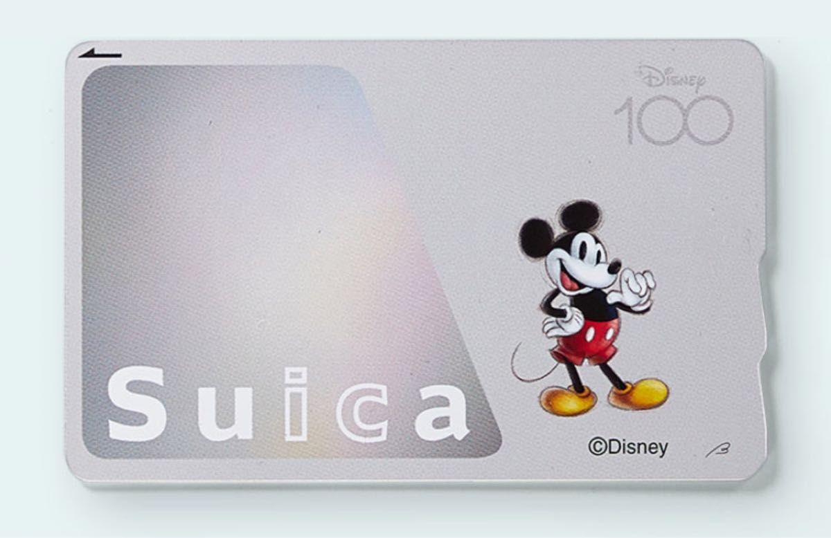 ディズニー Disney100記念Suicaカード＆収納ボックス ミッキーマウス