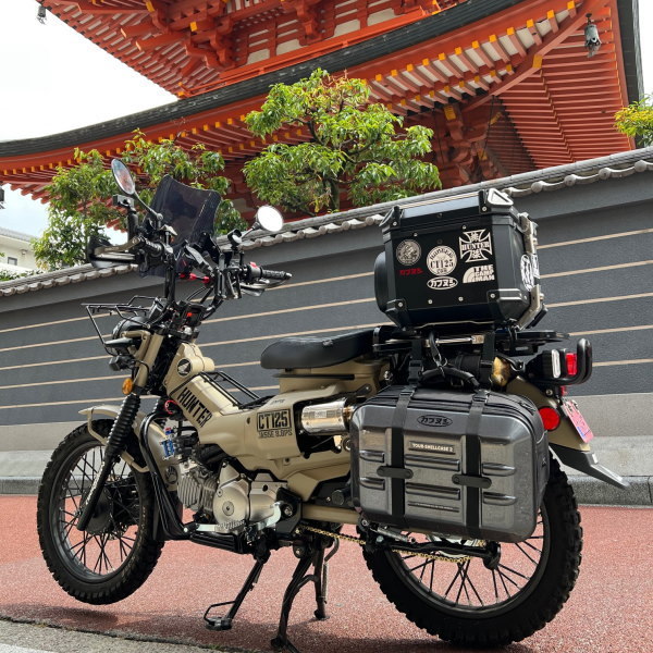 HUNTER ハンター CT125 COOLBIKERS クールバイカーズ ウルフ CUB カブヌシ 株主 ステッカー ステッカーチューン-_画像8