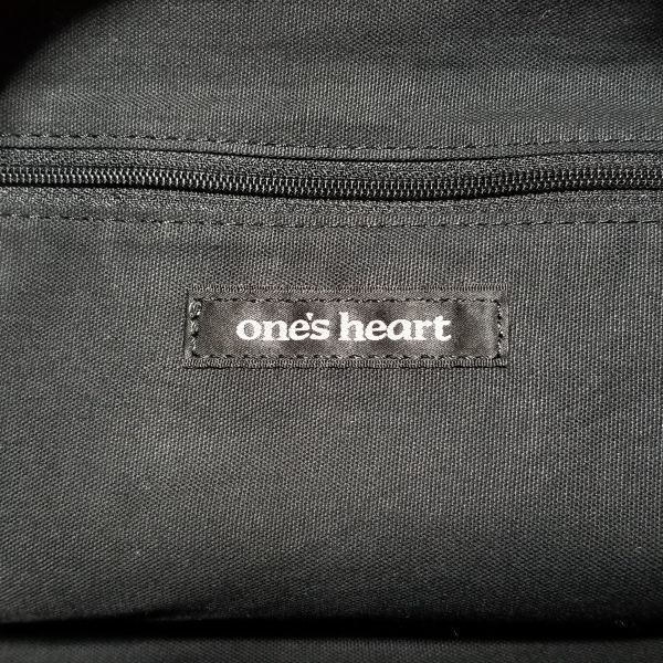 one's heart レザー ショルダー バッグ 黒　伊藤鞄製作所 日本製_画像4