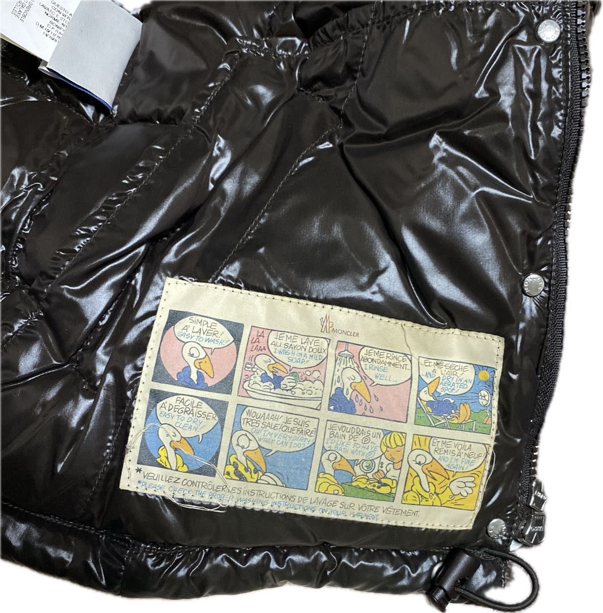 モンクレール MONCLER デカ ロゴ ワッペン ダウン ジャケット モンクレール MONCLER デカ ロゴ ワッペン ダウン ジャケット
