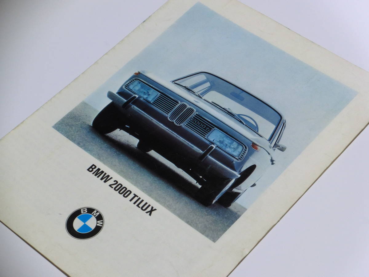 Редко/трудно получить/каталог/BMW 2000tilux/2000ti/noe // bmw Ag/сентябрь 1968 года/Печатная западная Германия/Инспекция E12/Bavarian/2800