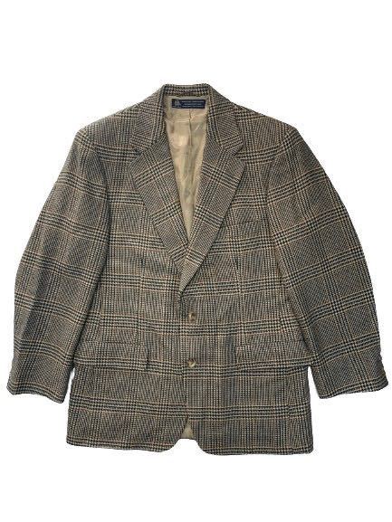 BROOKS BROTHERS ESTABLISHED 1818 ブルックスブラザーズ テーラード ジャケット グレンチェック MADE IN USA 39位_画像1