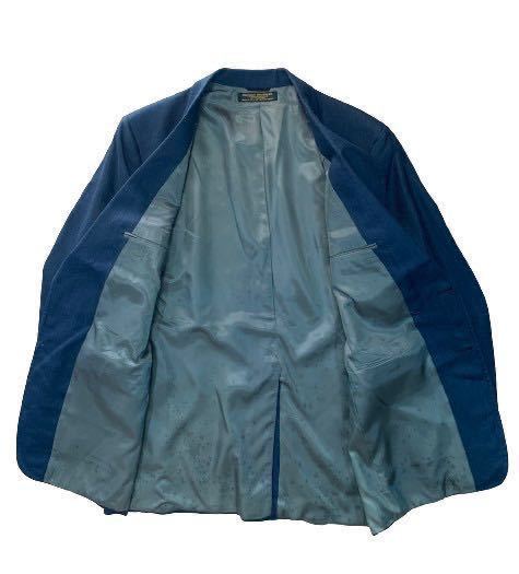 BROOKS BROTHERS ESTABLISHED 1818 ブルックスブラザーズ コットン リネン 麻生地混紡 テーラード ジャケットMADE IN USA 39位_画像3