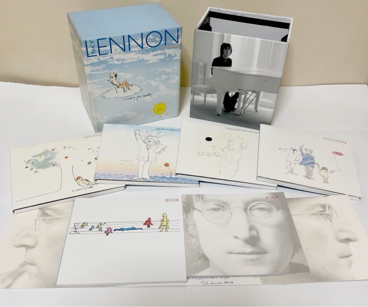 ジョンレノン　アンソロジー　CD4枚組　アルバム　BOX  BOOK付き　洋楽　美品コレクション品