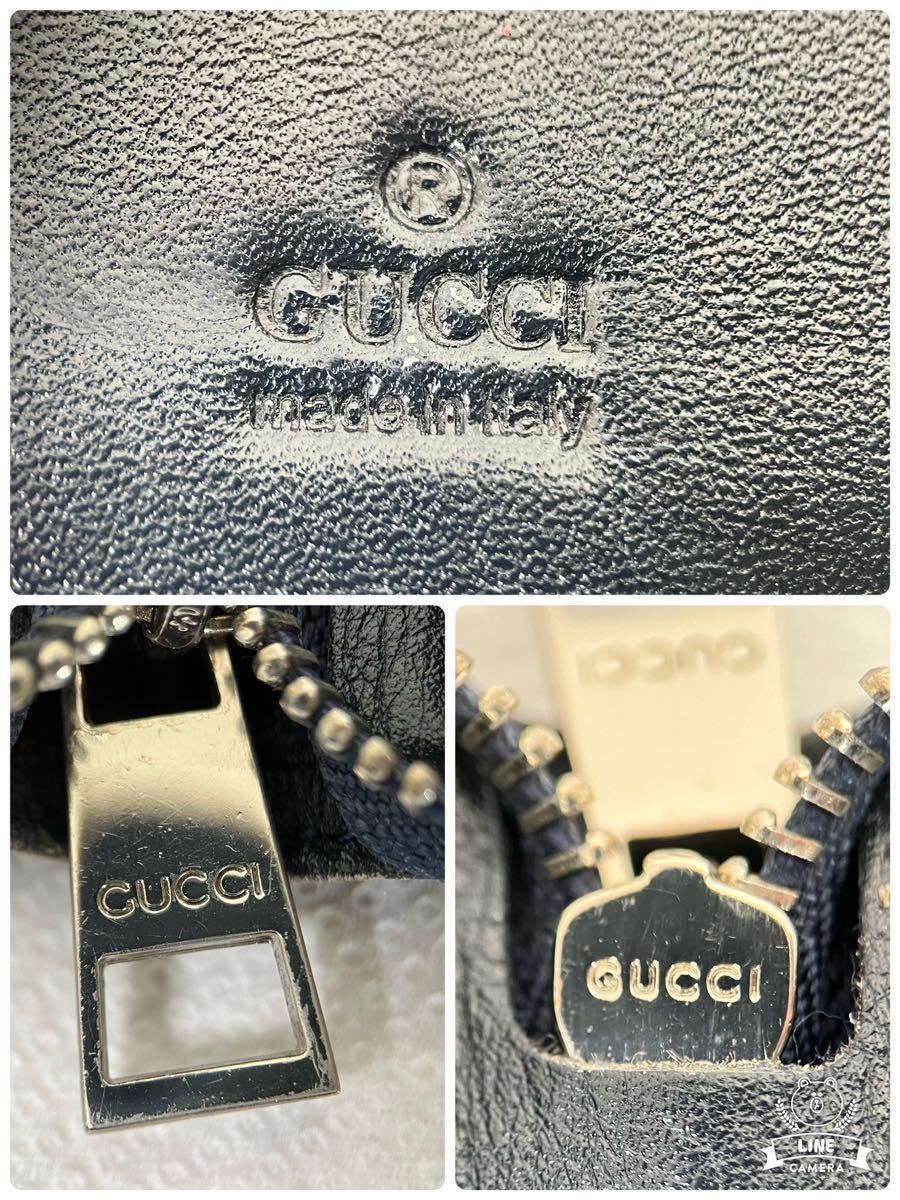 ☆GUCCIグッチ オーガナイザー、財布 合計2点まとめて ☆税込み整理出品！☆コメントを必ず全てお読み頂きご納得の上ご入札下さいませ。_画像6