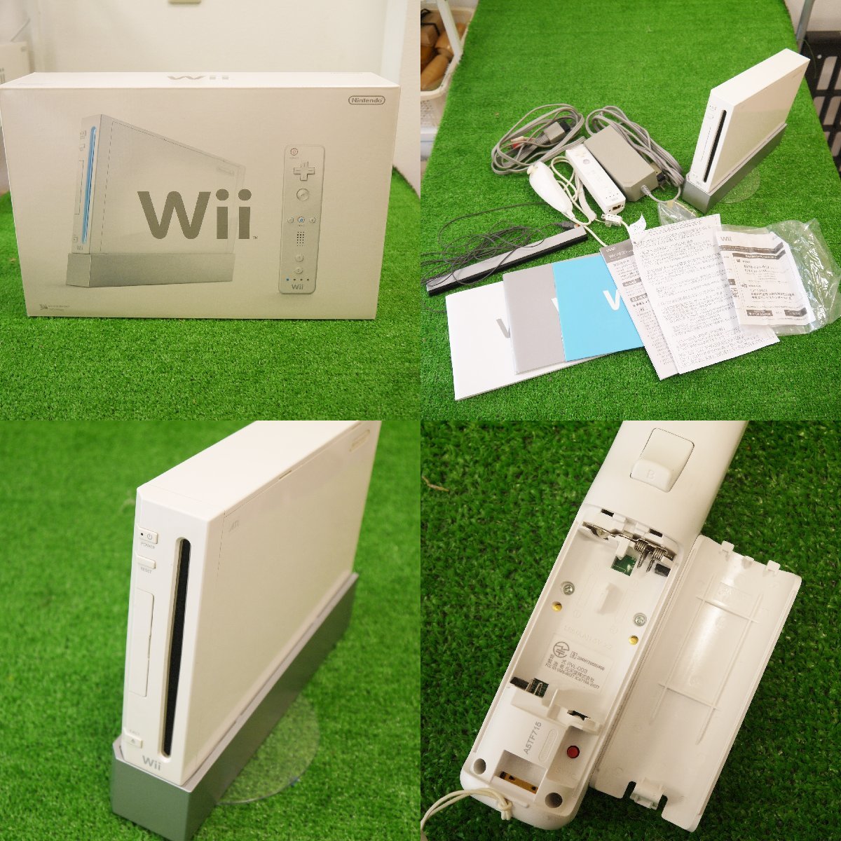 ジャンク品・保管品 任天堂 Nintendo Wii RVL-001 本体3台 白 黒 Wii Fit バランスWiiボード Wii用ゲームソフト 他 まとめて 動作未確認_画像3