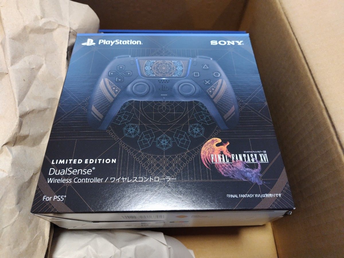 PlayStation 5用カバー DualSense ワイヤレスコントローラー “FF16 