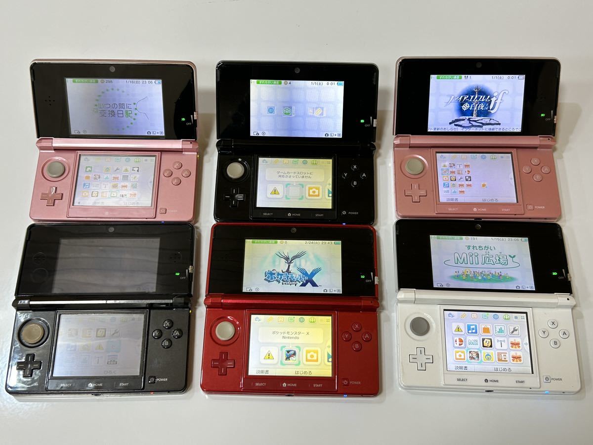  任天堂 ニンテンドー 3DS // NINTENDO 3DS WAP-002(JPN) ブルー // 6 台　// 動作確認済み//_画像3