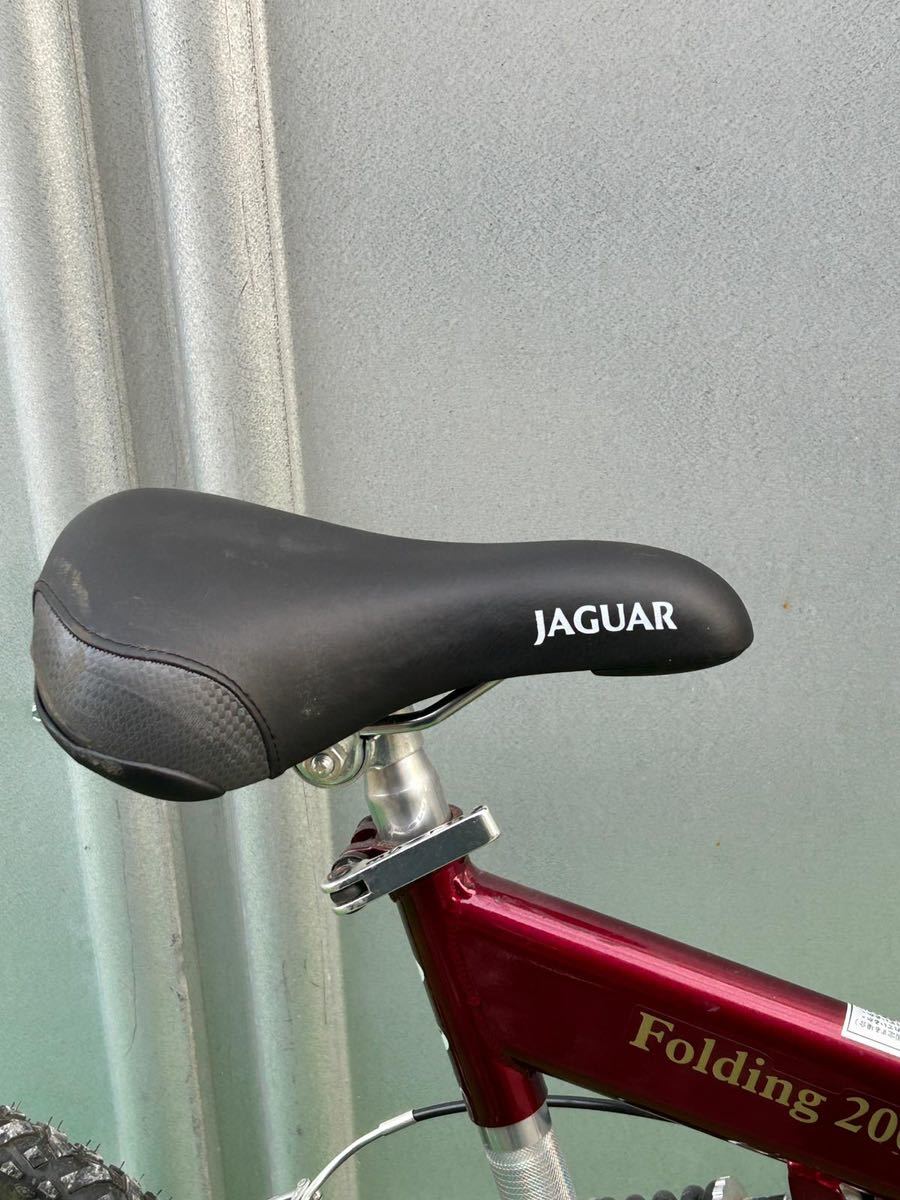 ジャガー　JAGUAR FOLDING 200 折りたたみ自転車 レッド // SHIMANO シマノ6速　//動作品//_画像10