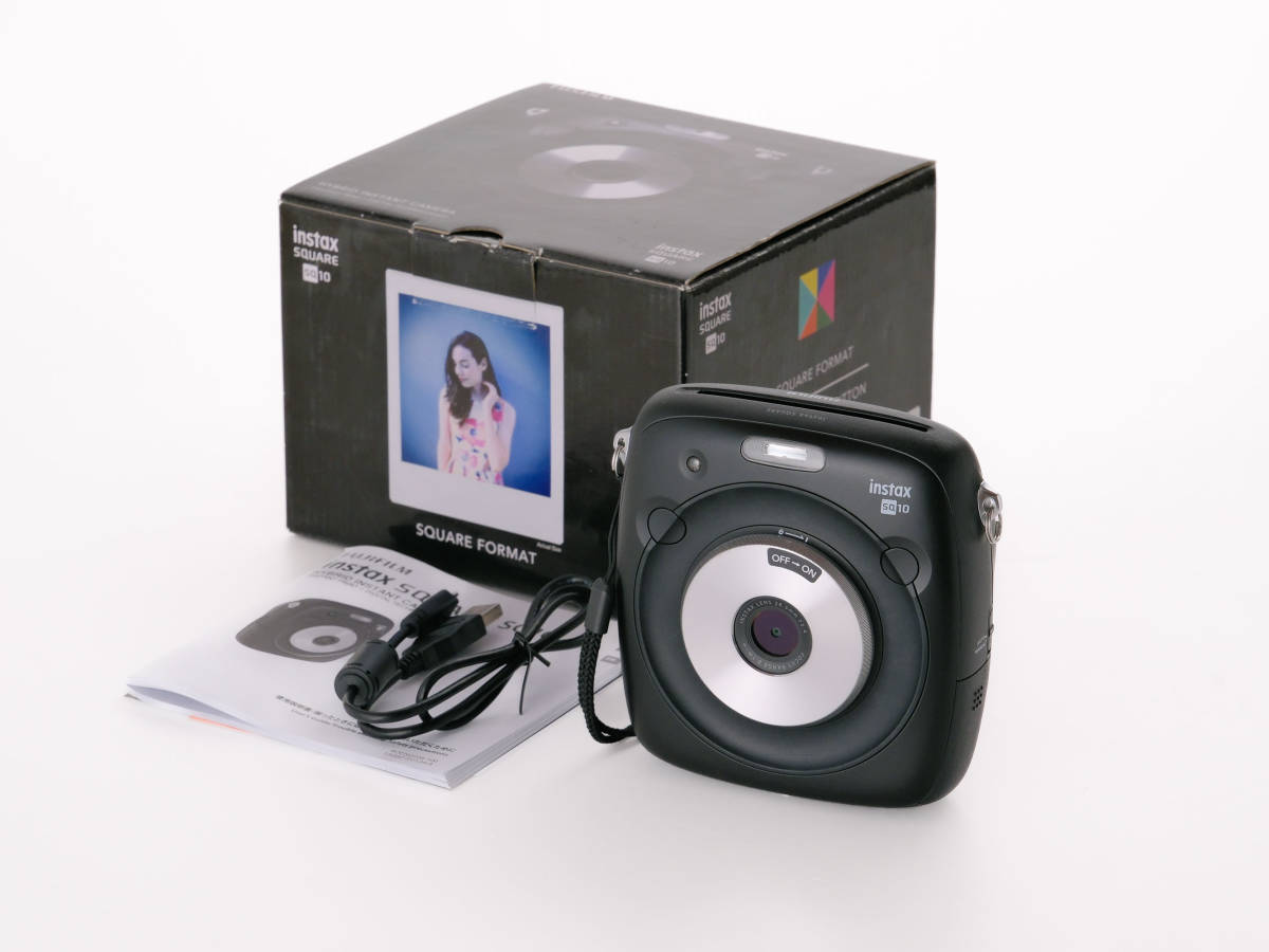 FUJIFILM インスタントカメラ チェキ instax SQUARE　SQ10　すぐ使える　フイルム1本付き_画像6