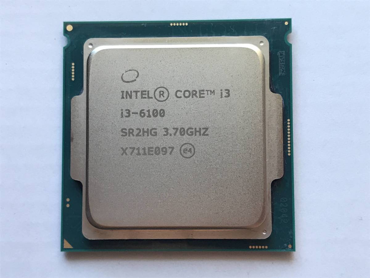 【送料無料】♪Intel CPU Core i3-6100 SR2HG 3.70GHz 即決あり！③_画像2