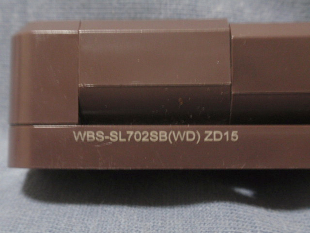 ELPA WBS-SL702SB(WD) 回転 スリムタップ 雷ガード 延長コード 7個口 2ｍ 耐雷 送料185円から_画像3