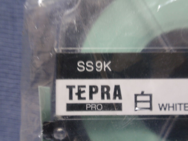 TEPRA 純正 PROテープカートリッジ SS9K 9mm幅 (白・黒文字) 送料140円から_画像3