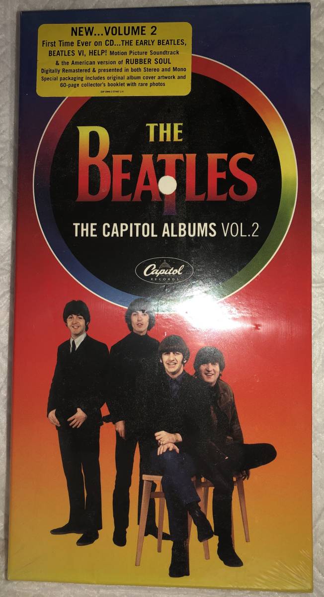 The Capitol Albums Vol.2（日本盤、未開封品をチェック開封）とおまけVol.1(US盤、中古)Vo.2(USエラー盤、未開封品をチェック開封)