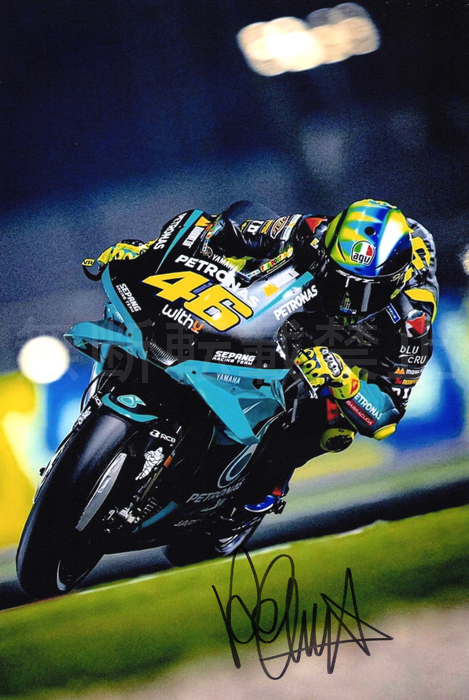 バレンティーノ・ロッシ 直筆サインフォト MotoGP Valentino Rossi_画像1