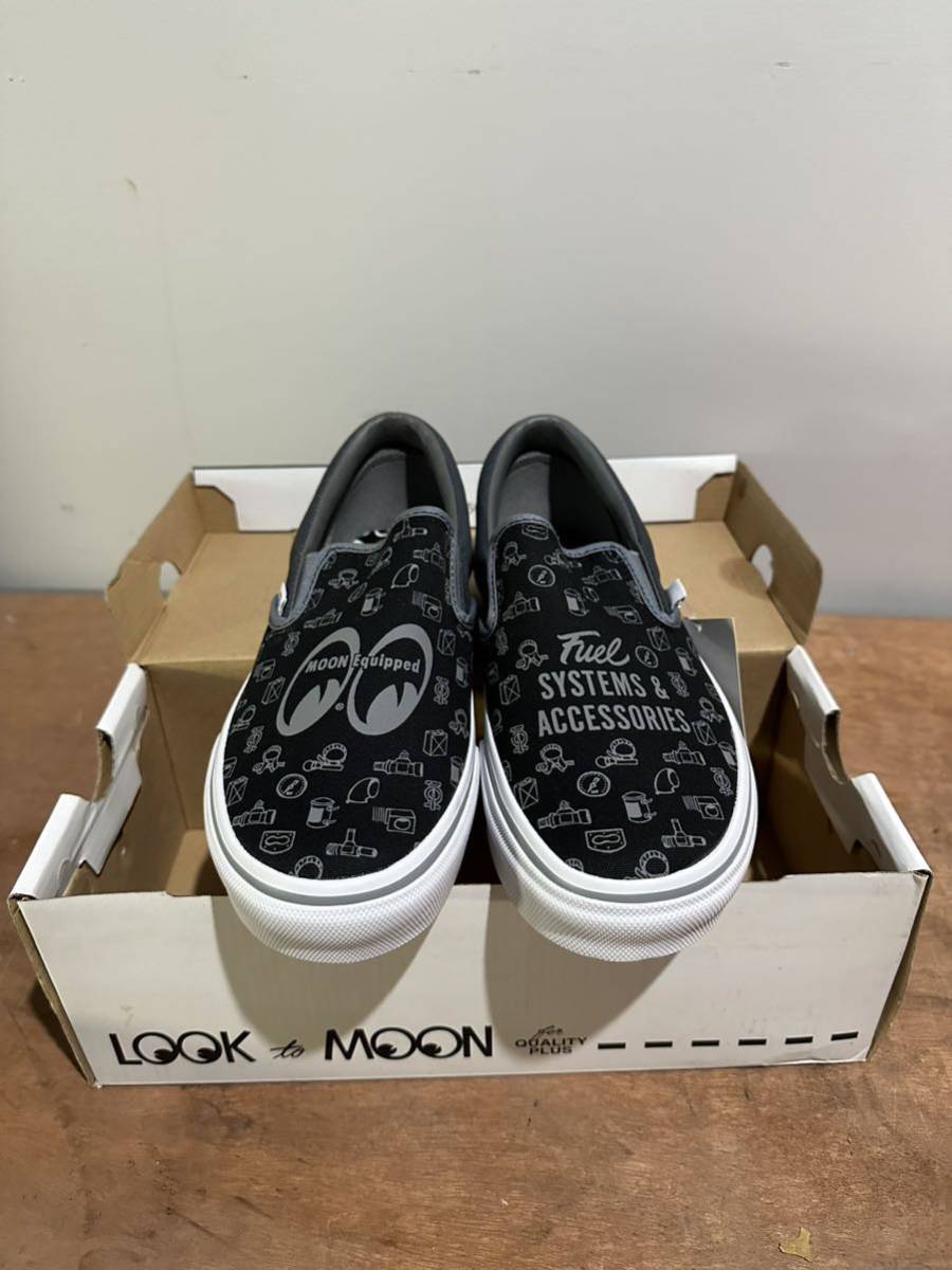 新品未使用品！VANS スニーカー スリッポン Mooneyes 限定品　27cm_画像1