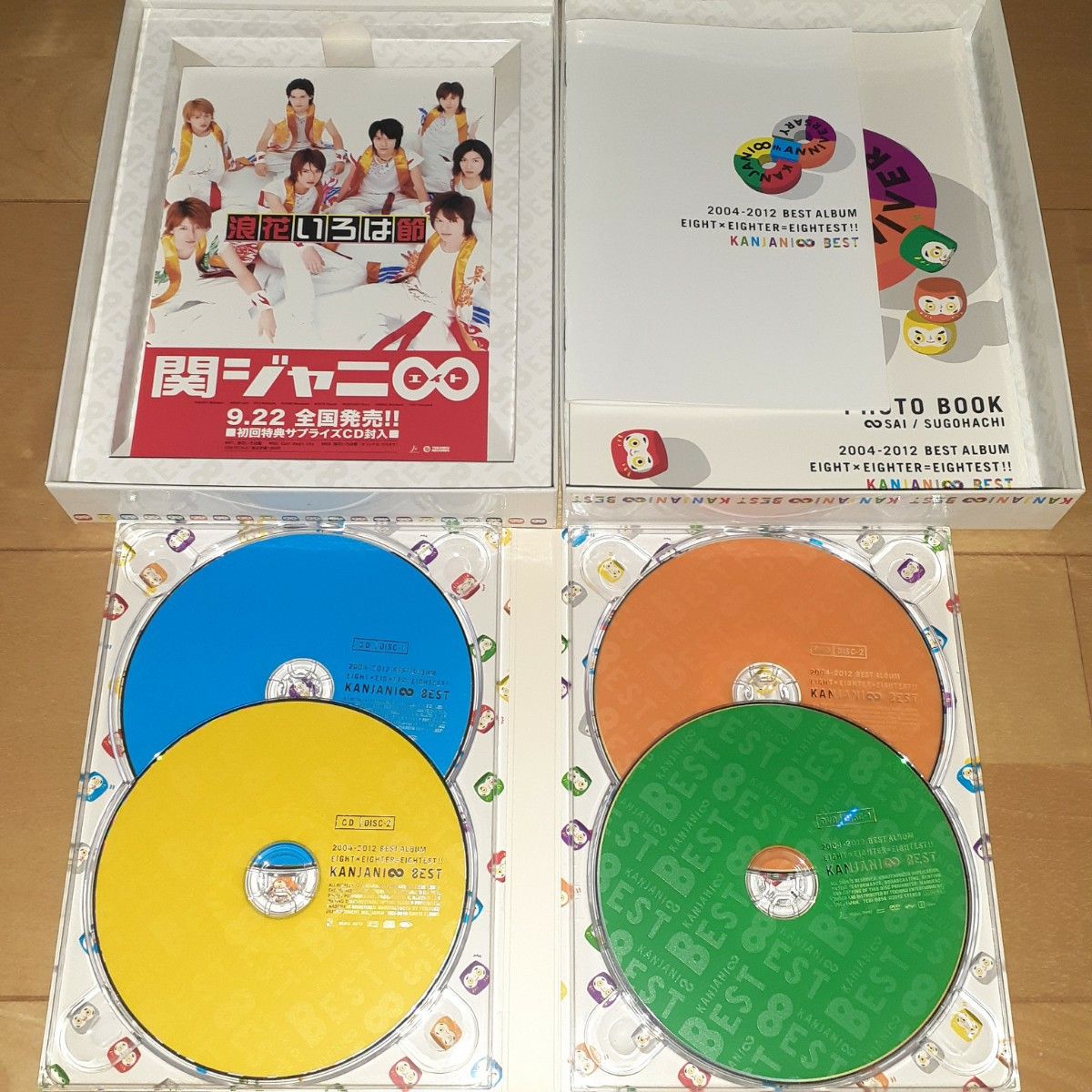 CD-DVD 8EST 初回A  DVD 関ジャニ∞リサイタル 真夏の俺らは罪なヤツ 関ジャニ∞  セット