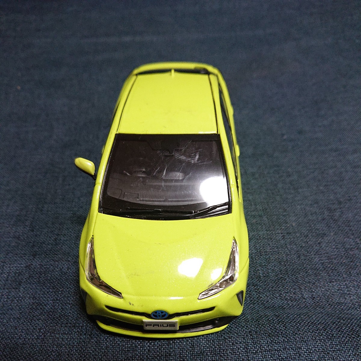 プリウス PRIUS 1/30 カラーサンプル TOYOTA ディーラー ミニカー 1:30 トヨタ グリーン系統_画像6